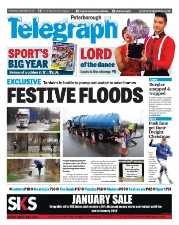 The Peterborough Evening Telegraph - 27 Dec 2012