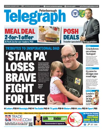The Peterborough Evening Telegraph - 3 Jan 2013