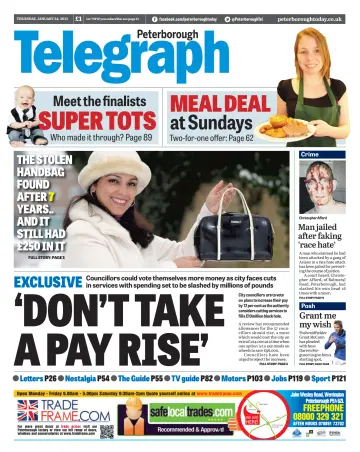 The Peterborough Evening Telegraph - 24 Jan 2013