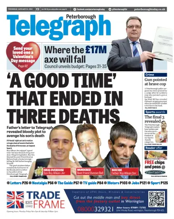 The Peterborough Evening Telegraph - 31 Jan 2013