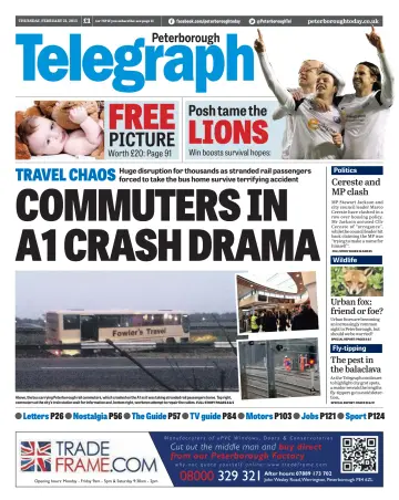 The Peterborough Evening Telegraph - 21 Feb 2013