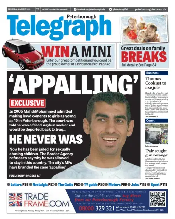 The Peterborough Evening Telegraph - 7 Mar 2013