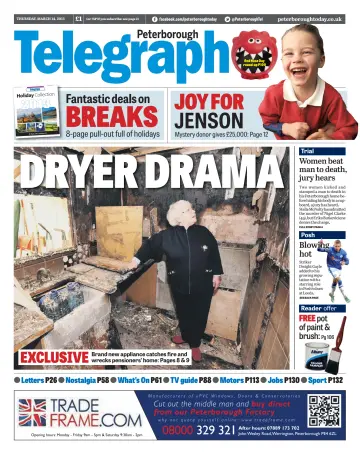The Peterborough Evening Telegraph - 14 Mar 2013