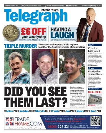 The Peterborough Evening Telegraph - 11 Apr 2013