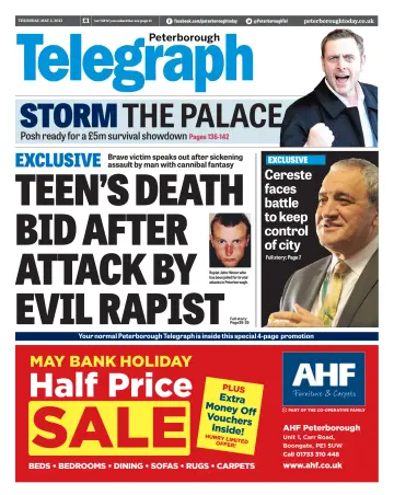 The Peterborough Evening Telegraph - 2 May 2013