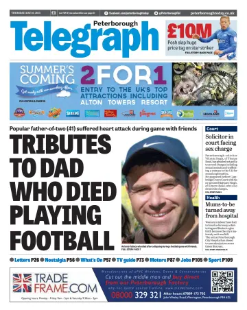 The Peterborough Evening Telegraph - 16 May 2013