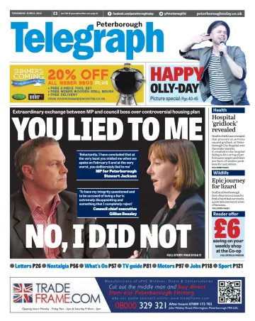 The Peterborough Evening Telegraph - 6 Jun 2013