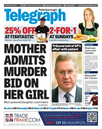The Peterborough Evening Telegraph - 4 Jul 2013