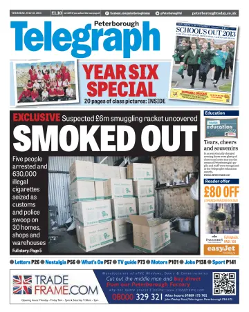 The Peterborough Evening Telegraph - 18 Jul 2013
