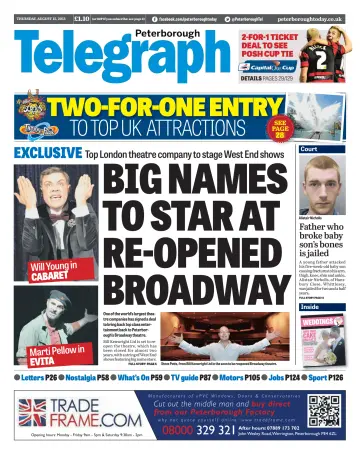 The Peterborough Evening Telegraph - 15 Aug 2013