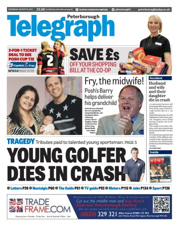 The Peterborough Evening Telegraph - 22 Aug 2013