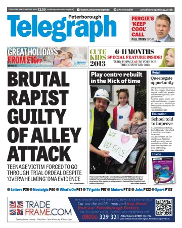 The Peterborough Evening Telegraph - 19 Sep 2013
