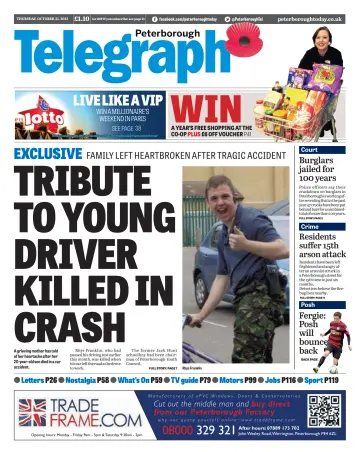 The Peterborough Evening Telegraph - 31 Oct 2013