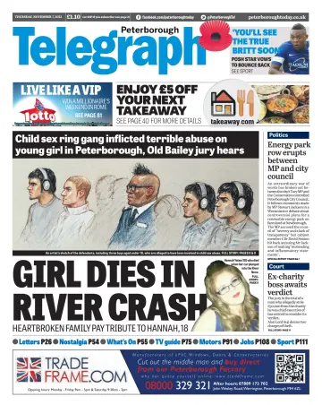 The Peterborough Evening Telegraph - 7 Nov 2013