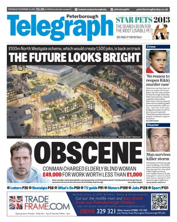 The Peterborough Evening Telegraph - 14 Nov 2013