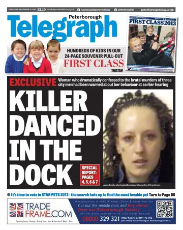 The Peterborough Evening Telegraph - 21 Nov 2013