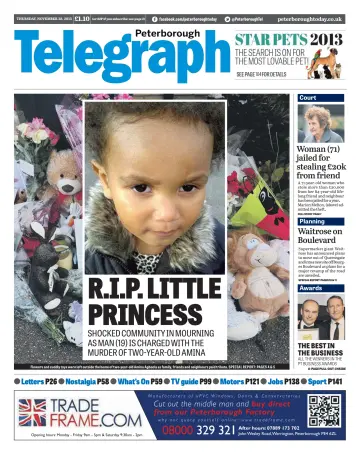 The Peterborough Evening Telegraph - 28 Nov 2013
