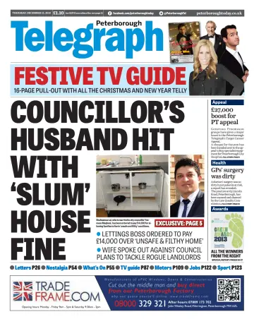 The Peterborough Evening Telegraph - 12 Dec 2013