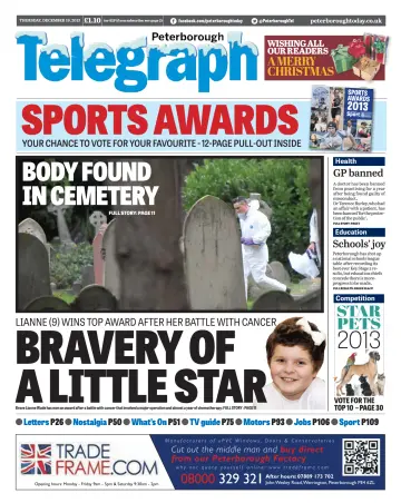 The Peterborough Evening Telegraph - 19 Dec 2013