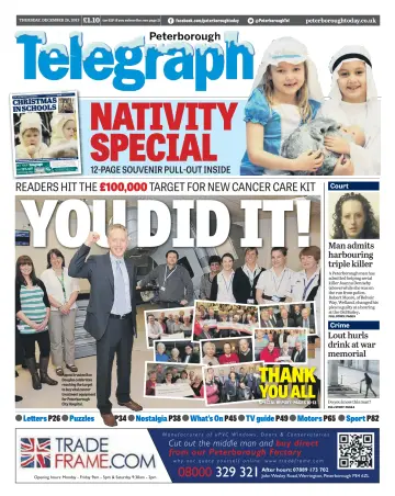The Peterborough Evening Telegraph - 26 Dec 2013