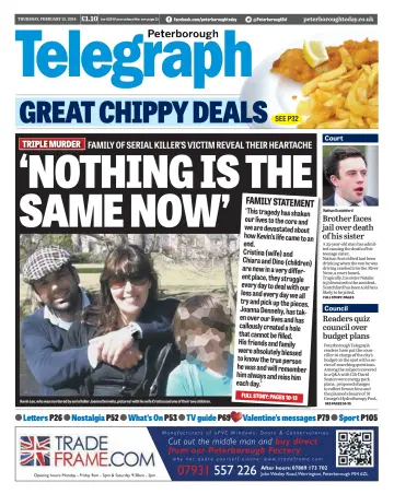 The Peterborough Evening Telegraph - 13 Feb 2014