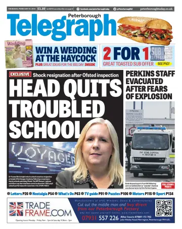 The Peterborough Evening Telegraph - 20 Feb 2014