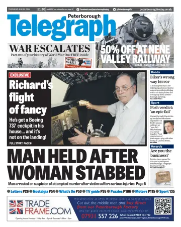 The Peterborough Evening Telegraph - 15 May 2014