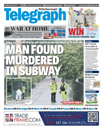 The Peterborough Evening Telegraph - 29 May 2014
