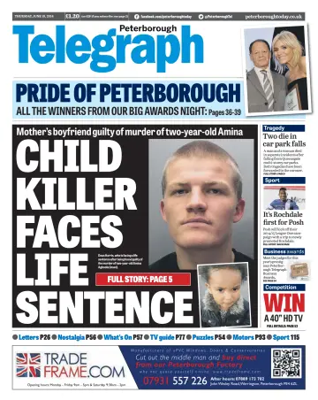 The Peterborough Evening Telegraph - 19 Jun 2014
