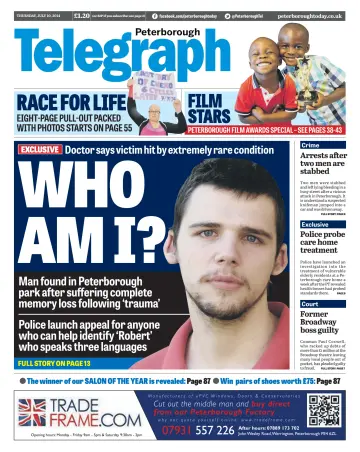 The Peterborough Evening Telegraph - 10 Jul 2014