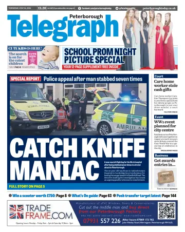 The Peterborough Evening Telegraph - 24 Jul 2014