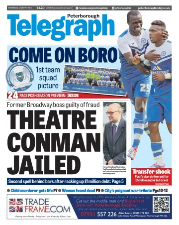 The Peterborough Evening Telegraph - 7 Aug 2014