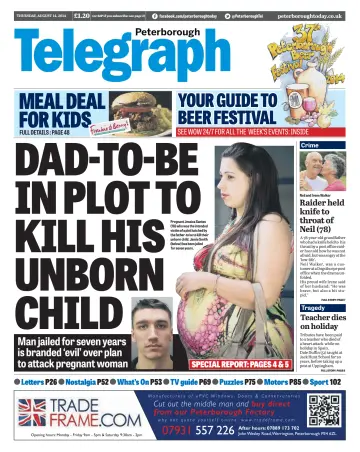 The Peterborough Evening Telegraph - 14 Aug 2014