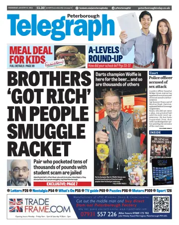 The Peterborough Evening Telegraph - 21 Aug 2014