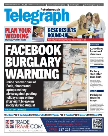 The Peterborough Evening Telegraph - 28 Aug 2014