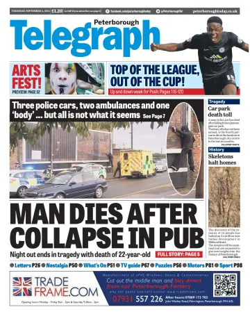 The Peterborough Evening Telegraph - 4 Sep 2014