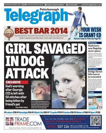 The Peterborough Evening Telegraph - 30 Oct 2014
