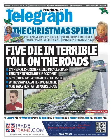The Peterborough Evening Telegraph - 25 Dec 2014