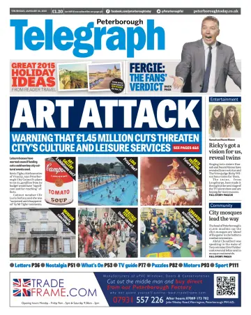 The Peterborough Evening Telegraph - 22 Jan 2015
