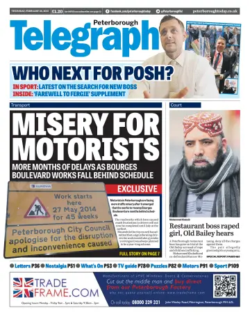 The Peterborough Evening Telegraph - 26 Feb 2015