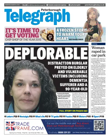 The Peterborough Evening Telegraph - 12 Mar 2015