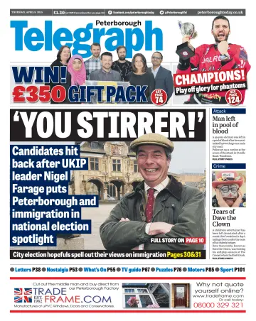 The Peterborough Evening Telegraph - 9 Apr 2015