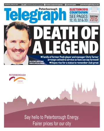 The Peterborough Evening Telegraph - 30 Apr 2015