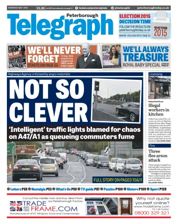 The Peterborough Evening Telegraph - 7 May 2015
