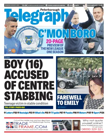 The Peterborough Evening Telegraph - 6 Aug 2015