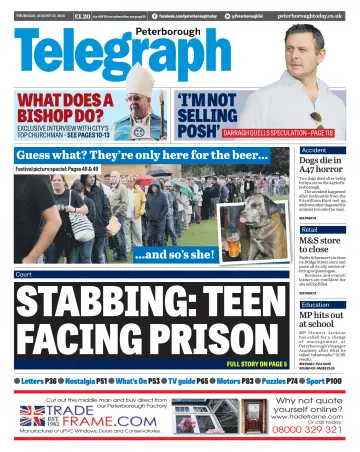 The Peterborough Evening Telegraph - 27 Aug 2015