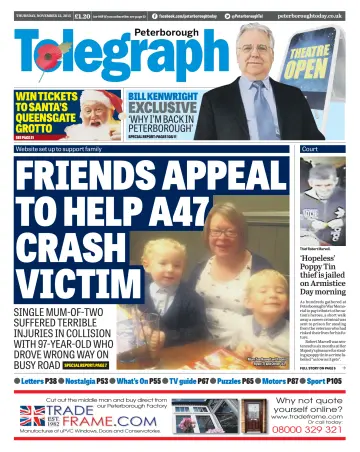 The Peterborough Evening Telegraph - 12 Nov 2015