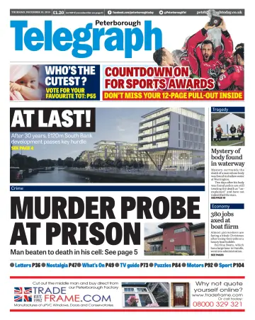 The Peterborough Evening Telegraph - 10 Dec 2015
