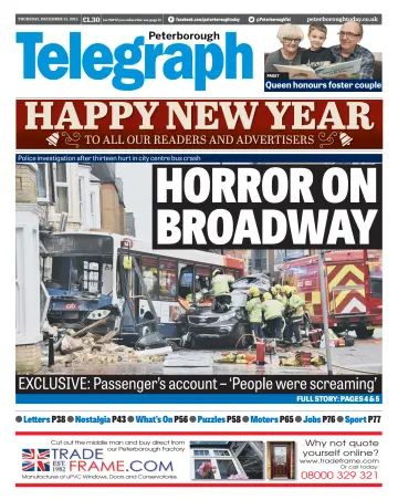 The Peterborough Evening Telegraph - 31 Dec 2015