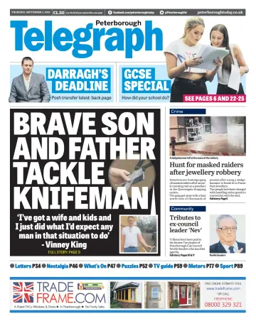 The Peterborough Evening Telegraph - 1 Sep 2016